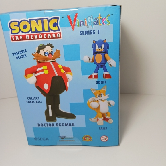 Sonic The Hedgehog Doctor Eggman Vinimates Poseable Head Vinyl Figure 2018 SEGA - Picture 3 of 9